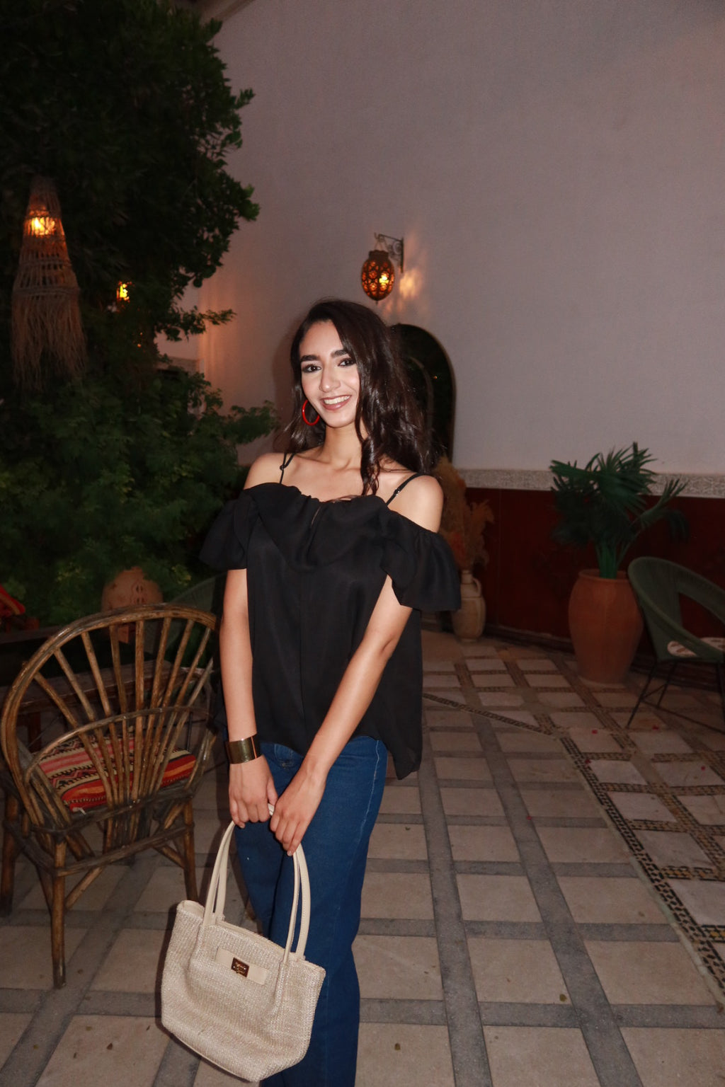 Black Alessia Top