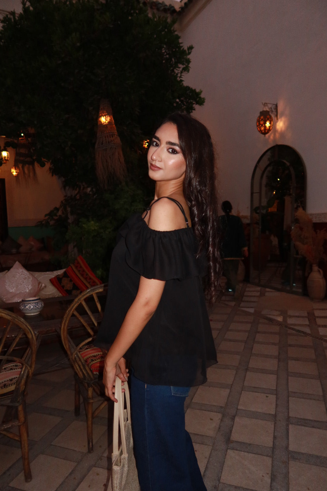 Black Alessia Top