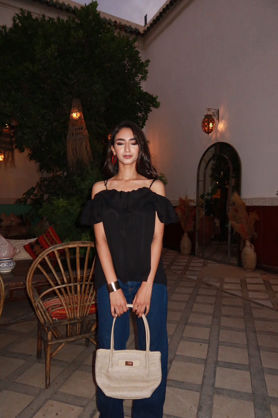 Black Alessia Top
