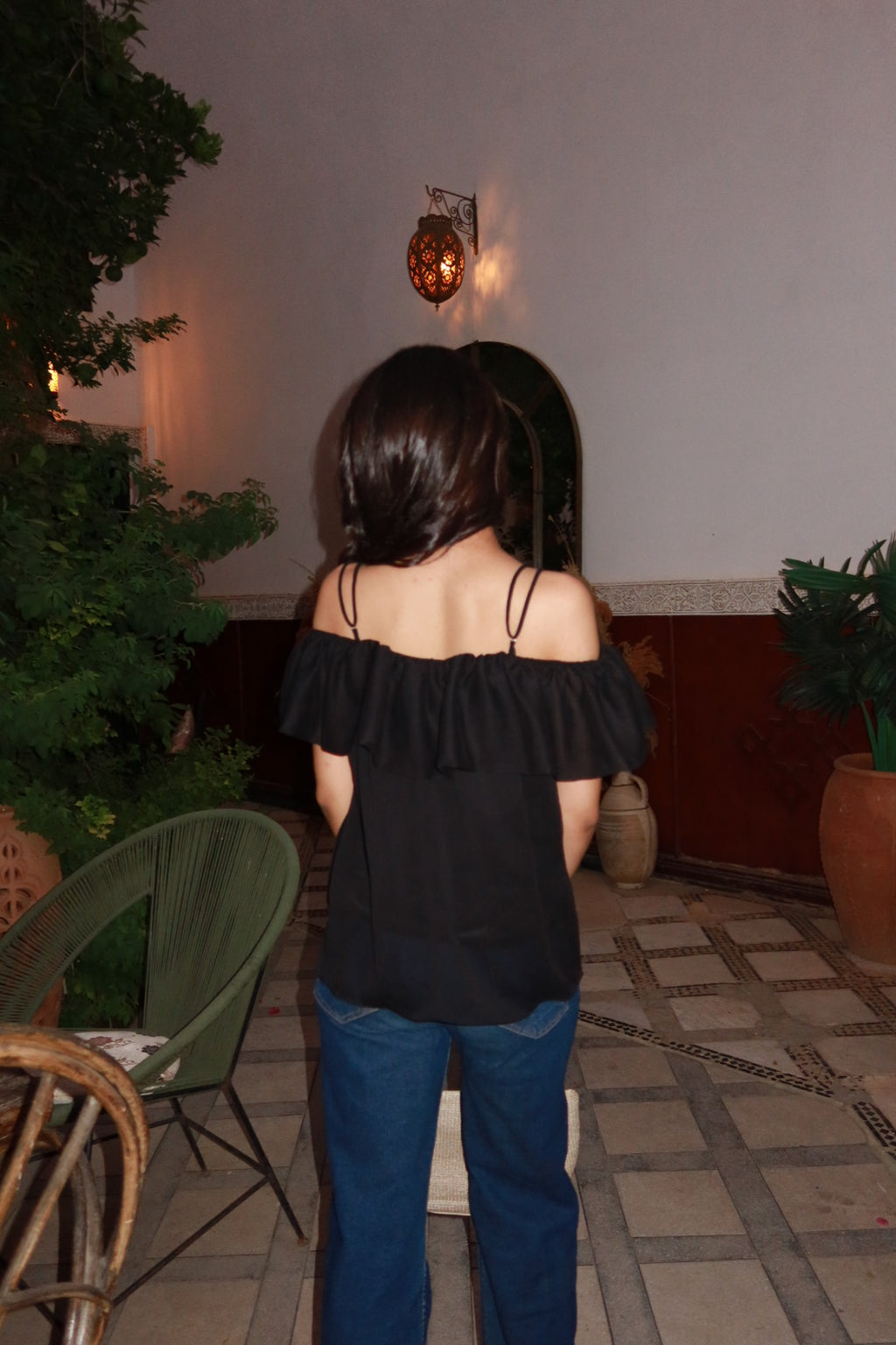 Black Alessia Top