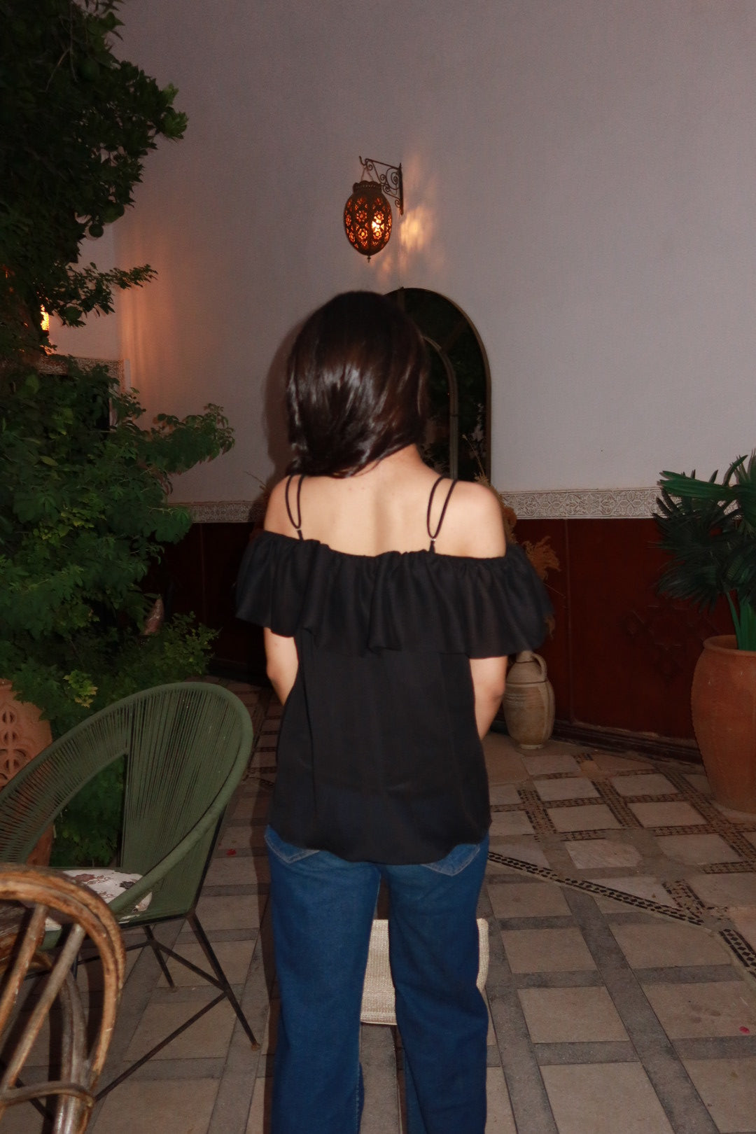 Black Alessia Top